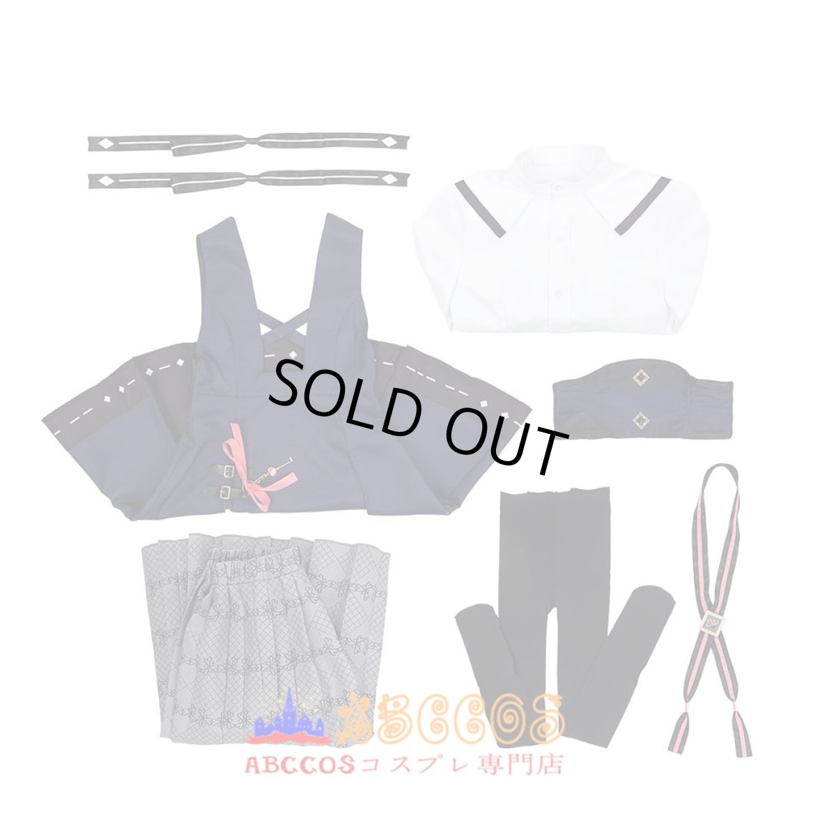 画像8: プロジェクトセカイ カラフルステージ! feat. 初音ミク 桃井愛莉（ももい あいり） コスプレ衣装 abccos製 「受注生産」 (8)