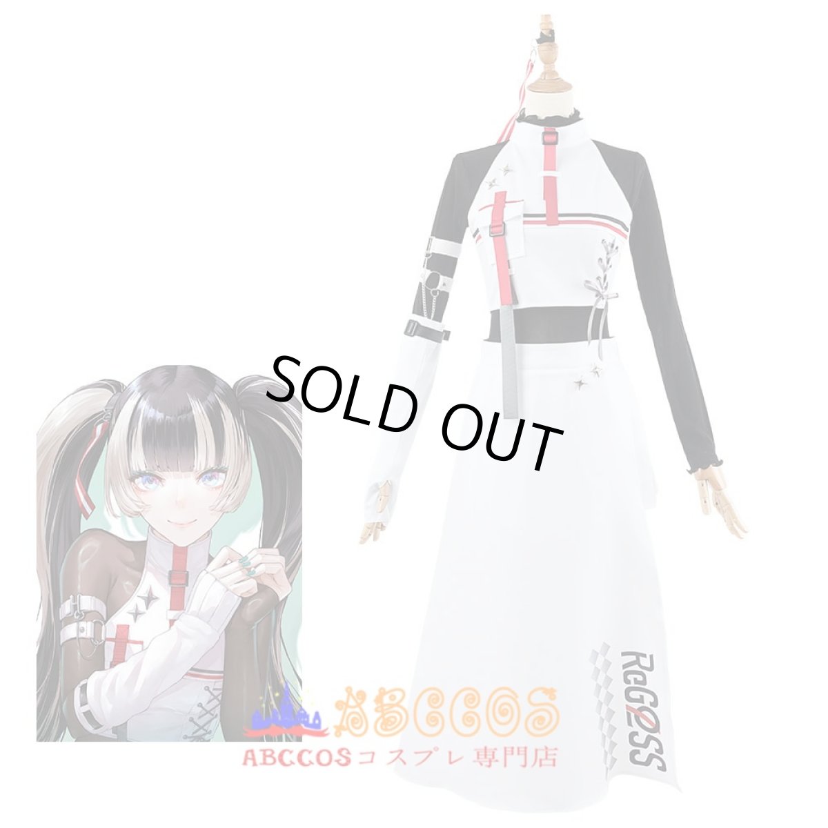 画像7: hololive VTuber 儒烏風亭らでん／じゅうふうてい らでん コスプレ衣装 abccos製 「受注生産」 (7)