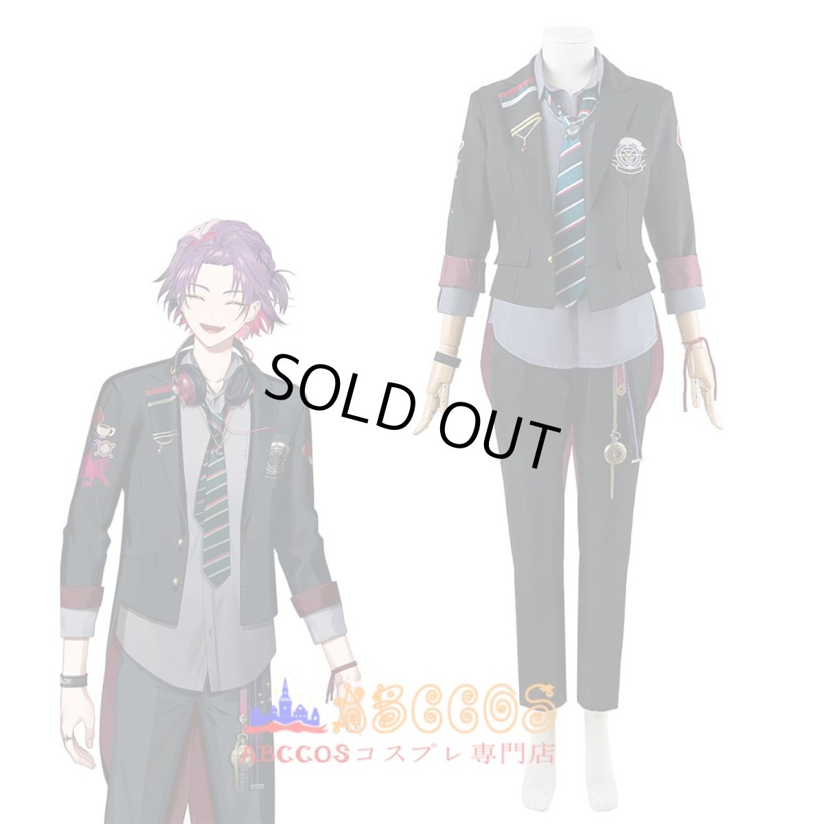 画像8: にじさんじ VTuber 渡会雲雀 / Watarai Hibari コスプレ衣装 abccos製 「受注生産」 (8)