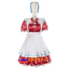 画像1: vtuber Karubi 赤見かるび コスプレ衣装 abccos製 「受注生産」 (1)