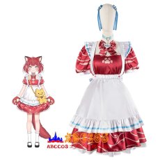 画像7: vtuber Karubi 赤見かるび コスプレ衣装 abccos製 「受注生産」 (7)