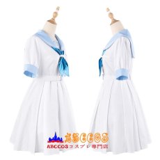 画像2: ホロライブ vtuber hololive×HoneyWorks セーラー服 コスプレ衣装 abccos製 「受注生産」 (2)