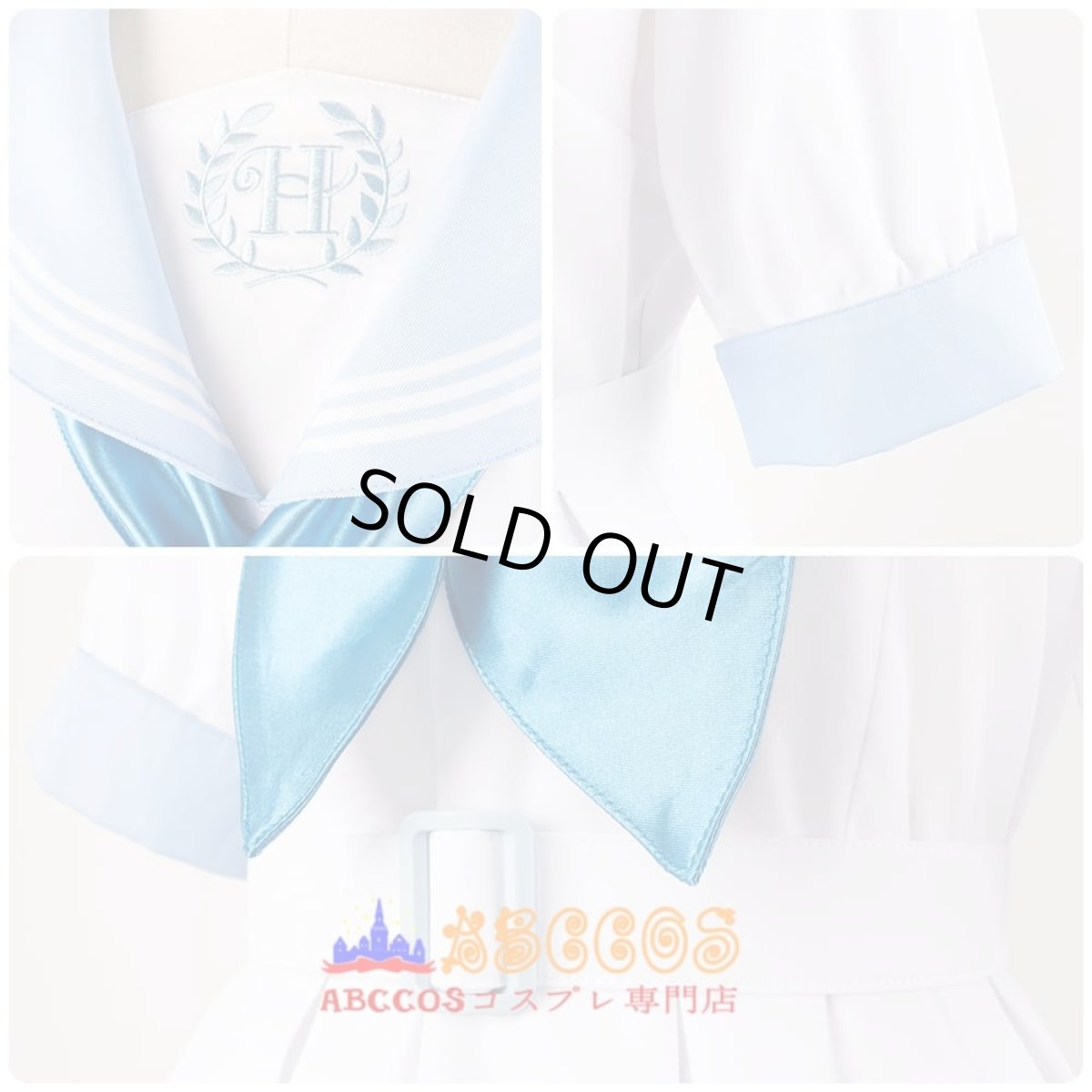 画像5: ホロライブ vtuber hololive×HoneyWorks セーラー服 コスプレ衣装 abccos製 「受注生産」 (5)