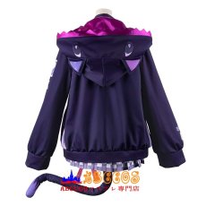 画像3: hololive ホロライブ vtuber 紫咲 シオン/むらさき しおん コスプレ衣装 abccos製 「受注生産」 (3)