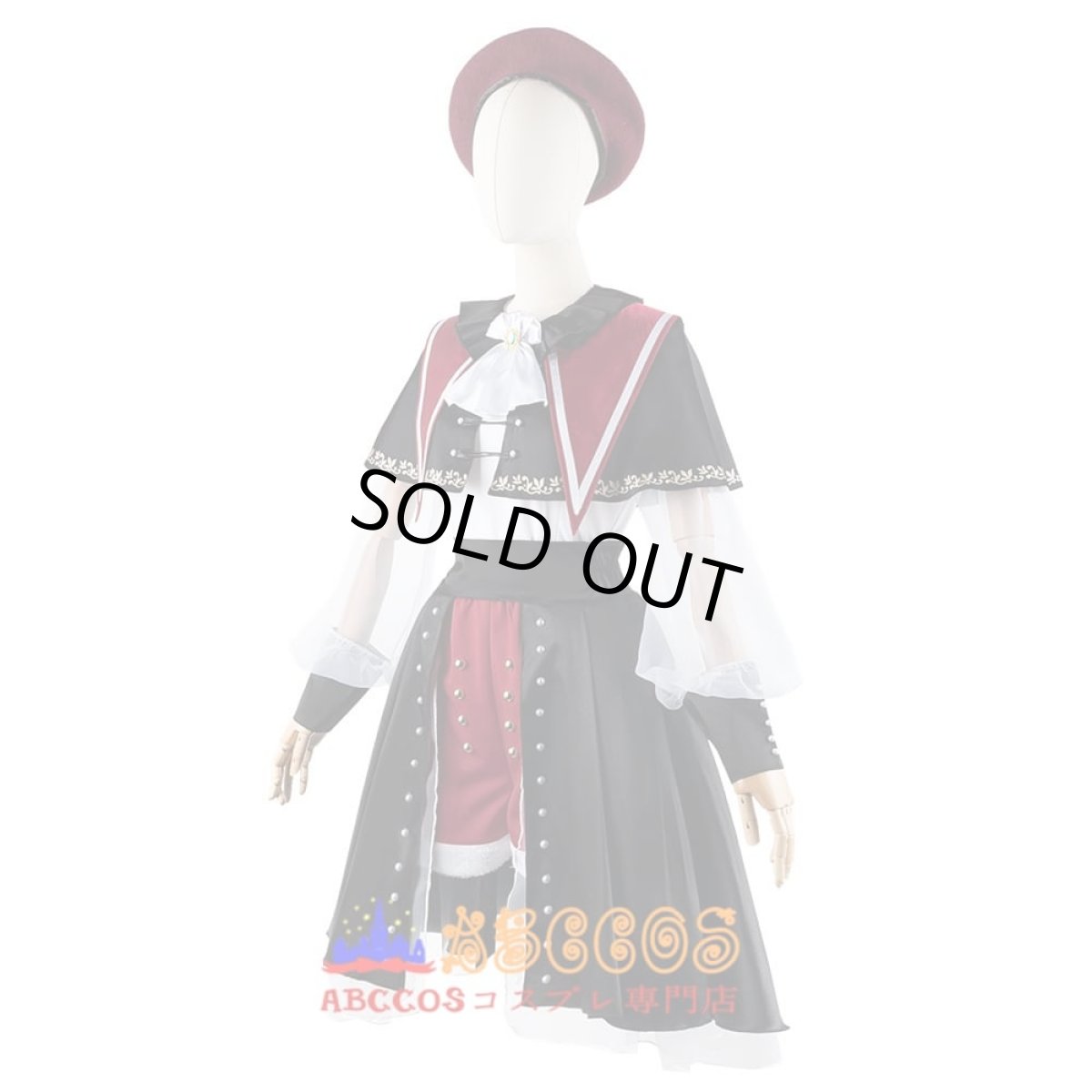 画像2: バンドリ！BanG Dream! Ave Mujica 若葉 睦 コスプレ衣装 abccos製 「受注生産」 (2)