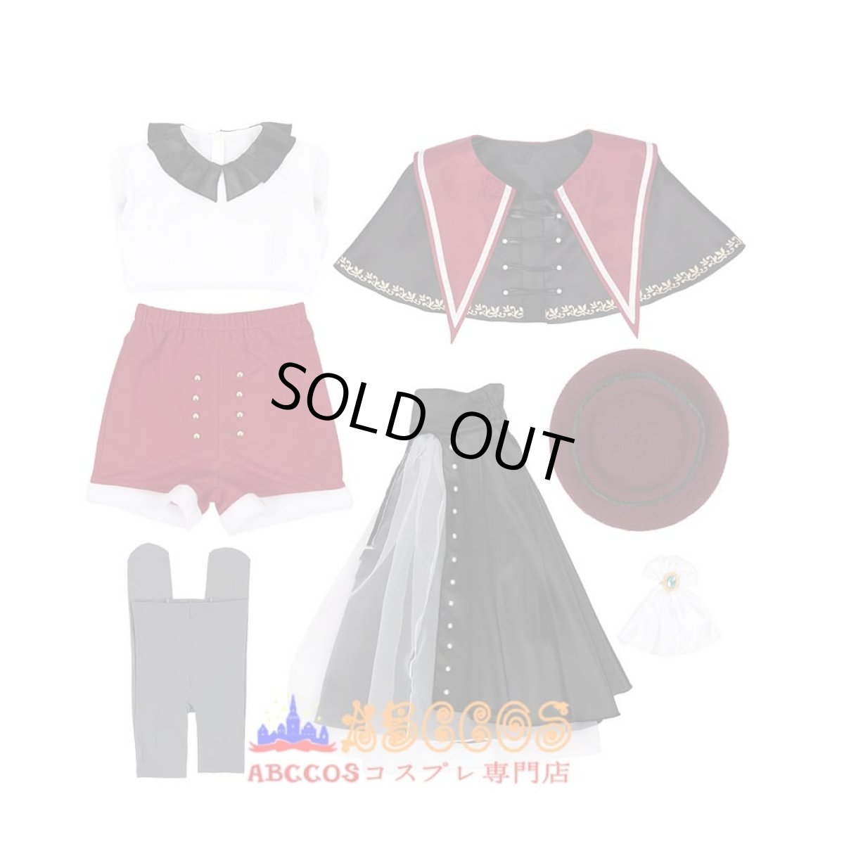 画像9: バンドリ！BanG Dream! Ave Mujica 若葉 睦 コスプレ衣装 abccos製 「受注生産」 (9)