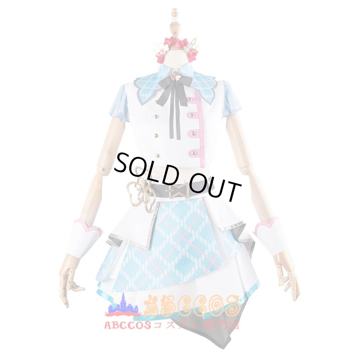 画像1: プロジェクトセカイ カラフルステージ! feat. 初音ミク Moremore jump 桃井愛莉（ももい あいり） コスプレ衣装 abccos製 「受注生産」 (1)