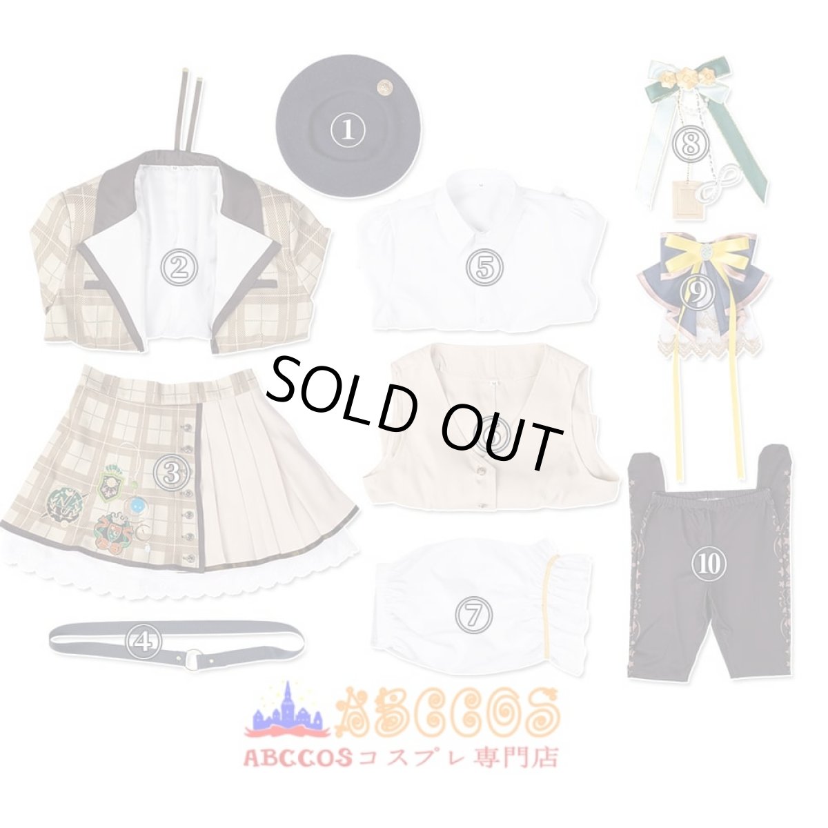 画像10: ウマ娘 プリティーダービー ネオユニヴァース Neo Universe コスプレ衣装 abccos製 「受注生産」 (10)