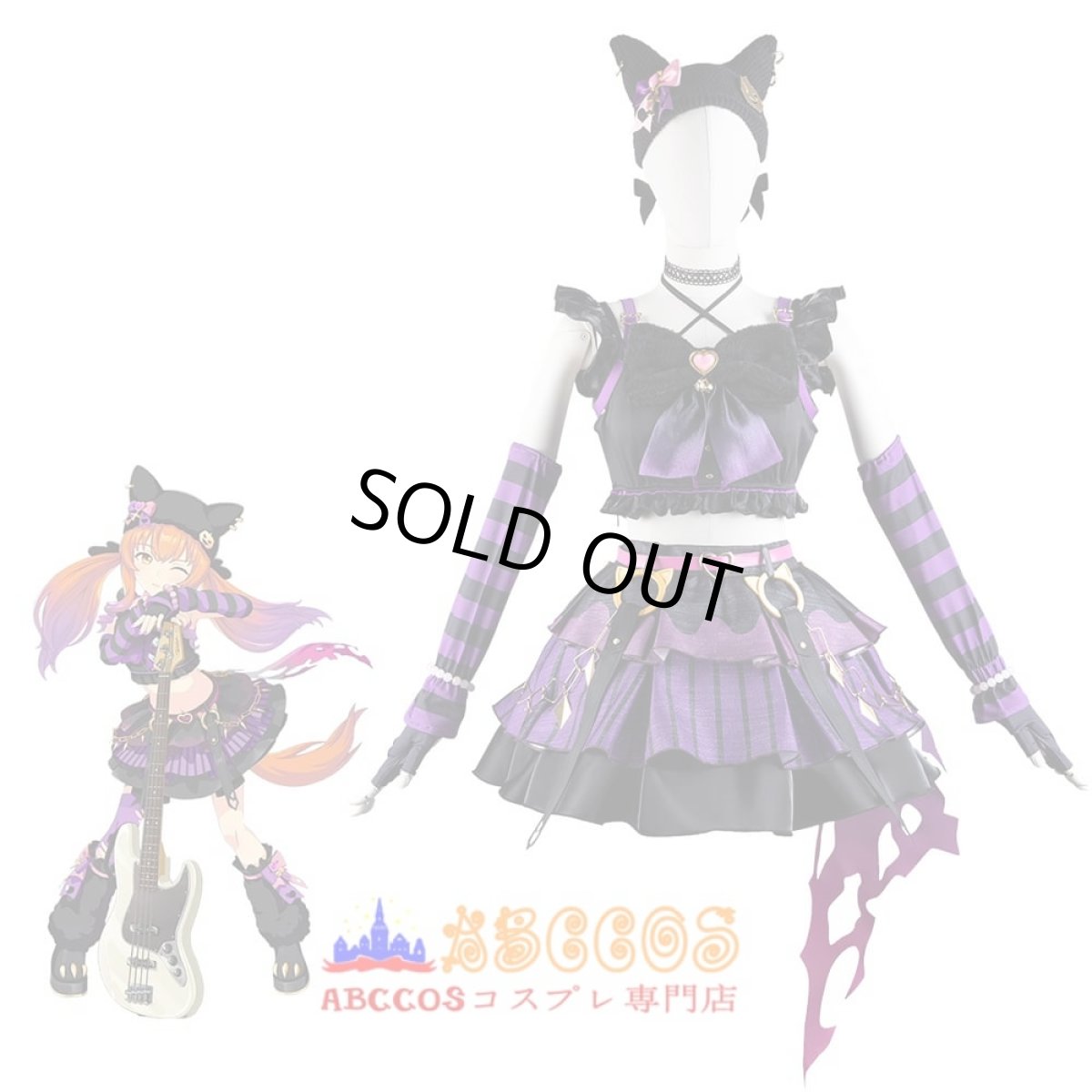 画像9: ウマ娘 プリティーダービー マヤノトップガン MewMeow コスプレ衣装 abccos製 「受注生産」 (9)