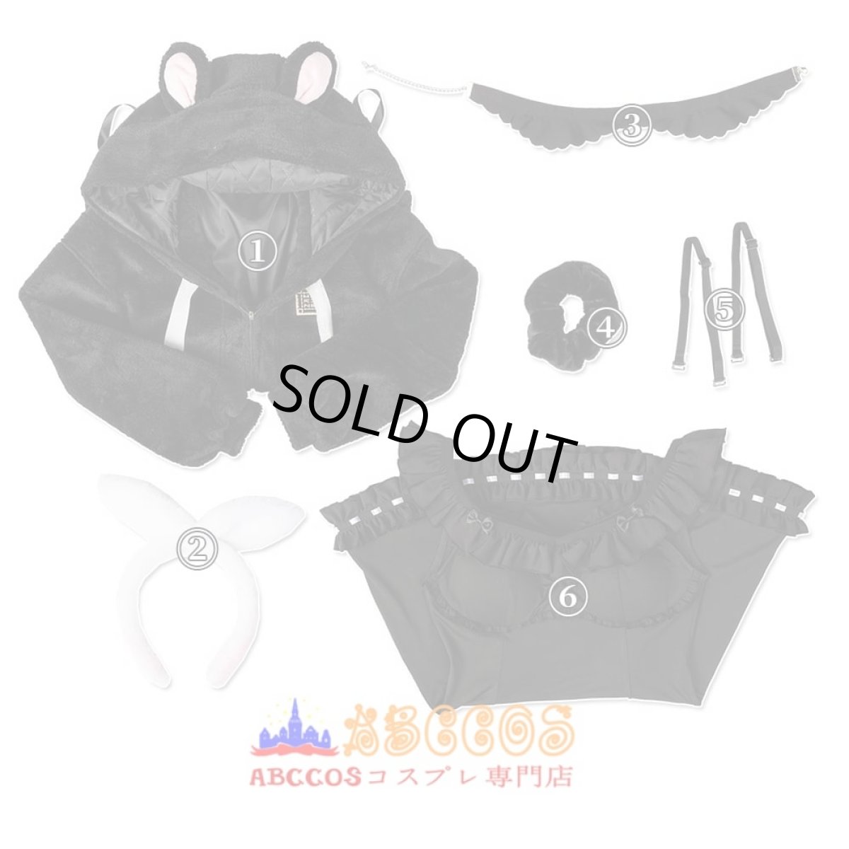 画像9: hololive（ホロライブ）VTuber 宝鐘マリン／ほうしょう まりん Marine コスプレ衣装 abccos製 「受注生産」 (9)