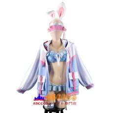 画像1: hololive ホロライブ 兎田ぺこら／うさだ ぺこら Usada Pekora 水着 コスプレ衣装 abccos製 「受注生産」 (1)