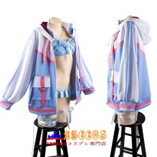 画像2: hololive ホロライブ 兎田ぺこら／うさだ ぺこら Usada Pekora 水着 コスプレ衣装 abccos製 「受注生産」 (2)