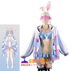 画像9: hololive ホロライブ 兎田ぺこら／うさだ ぺこら Usada Pekora 水着 コスプレ衣装 abccos製 「受注生産」 (9)