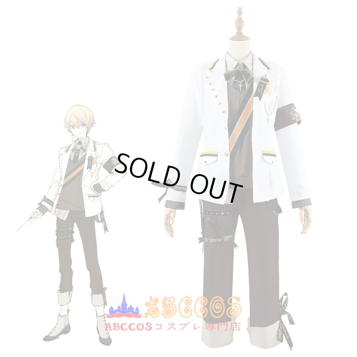 画像6: プロジェクトセカイ カラフルステージ! feat. 初音ミク 2.5周年 鏡音レン 天馬司 コスプレ衣装 abccos製 「受注生産」 (6)