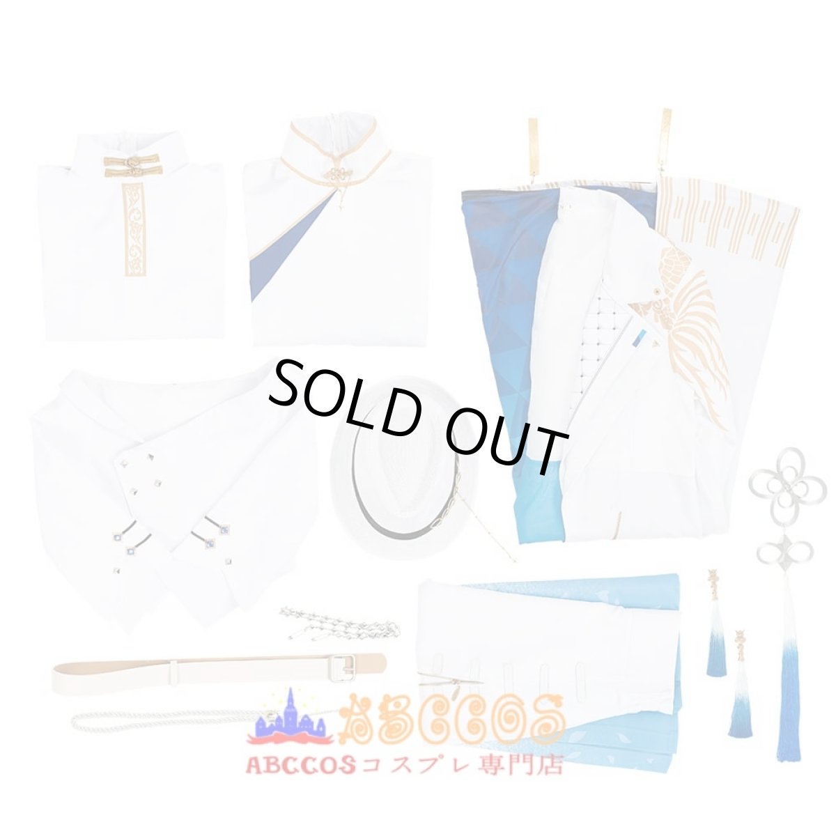 画像11: hololive ホロライブ 星街すいせい／ほしまち すいせい (ホワイトバージョン)コスプレ衣装 abccos製 「受注生産」 (11)