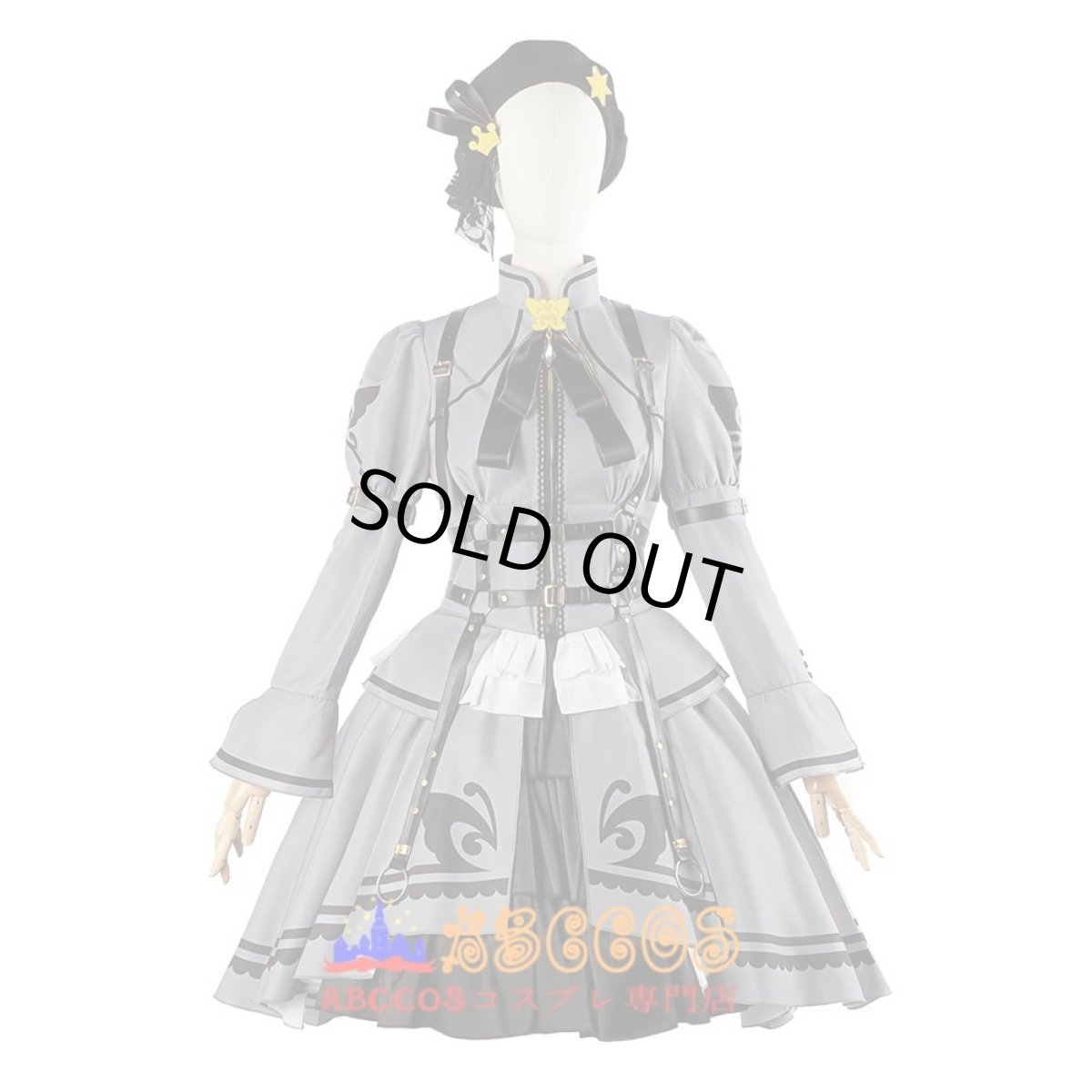 画像1: アイドルマスター ミリオンライブ！ シアターデイズ THE IDOLM@STER MILLION LIVE! THEATER DAYS 北沢志保（きたざわ しほ）白石紬（しらいし つむぎ）コスプレ衣装 abccos製 「受注生産」 (1)