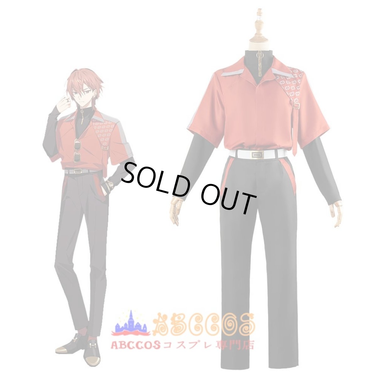 画像6: 18TRIP エイティーントリップ 西園練牙（にしぞの れんが）コスプレ衣装 abccos製 「受注生産」 (6)