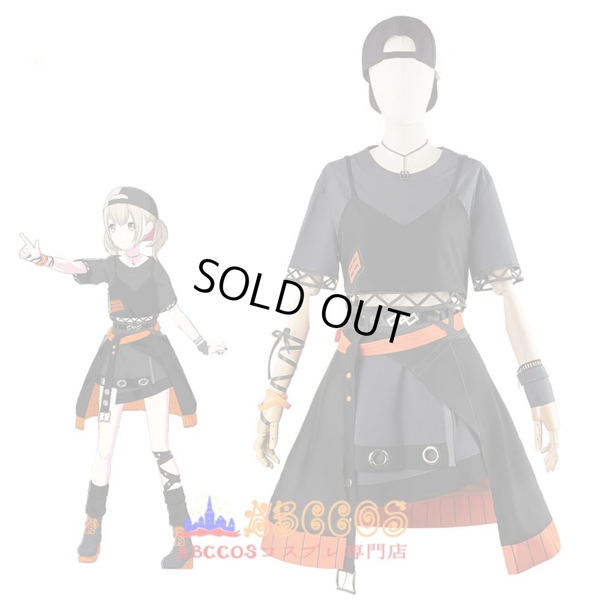 画像9: プロジェクトセカイ カラフルステージ! feat. 初音ミク PJSK 小豆沢こはね（あずさわ こはね） コスプレ衣装 abccos製 「受注生産」 (9)