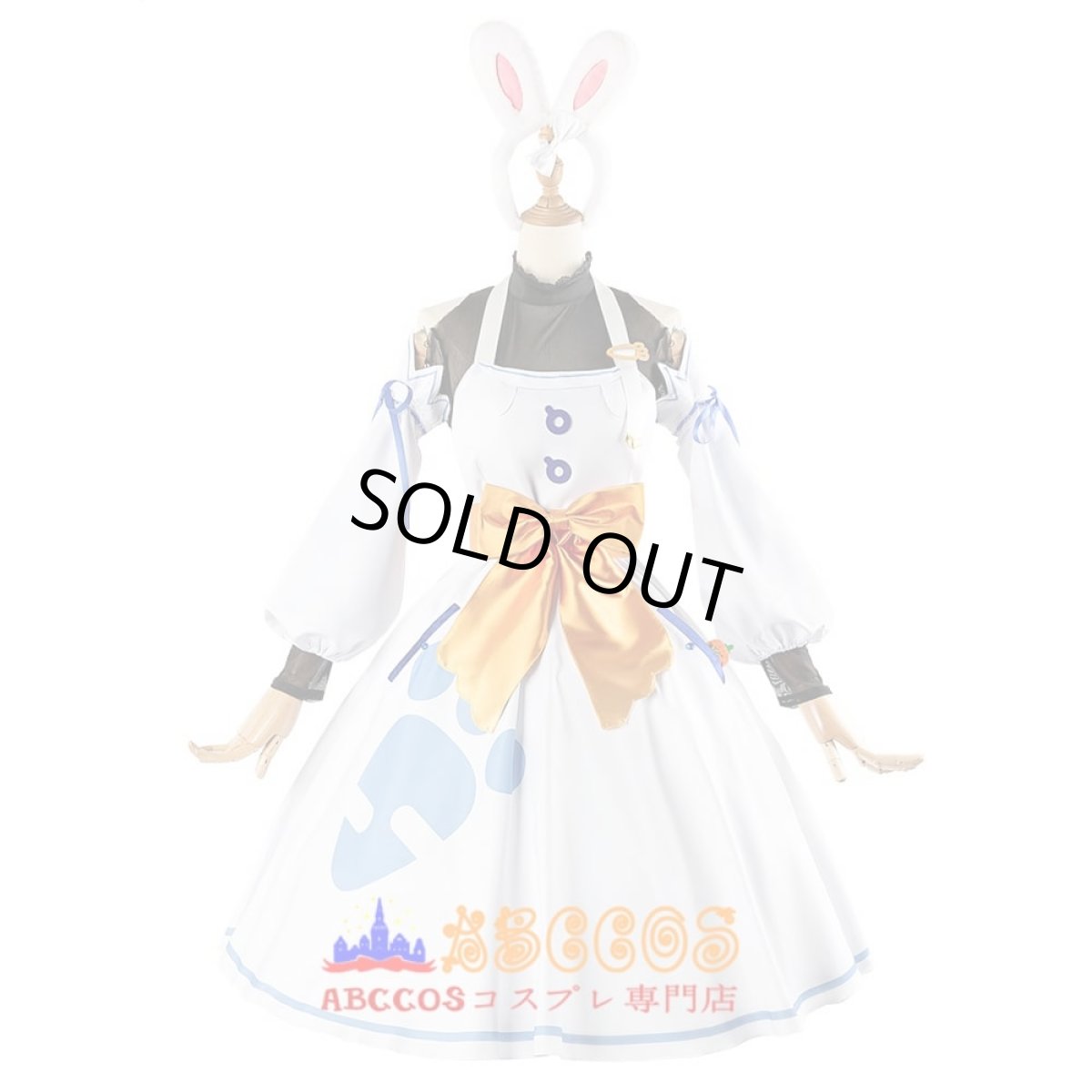 画像1: hololive ホロライブ 兎田ぺこら／うさだ ぺこら Usada Pekora コスプレ衣装 abccos製 「受注生産」 (1)