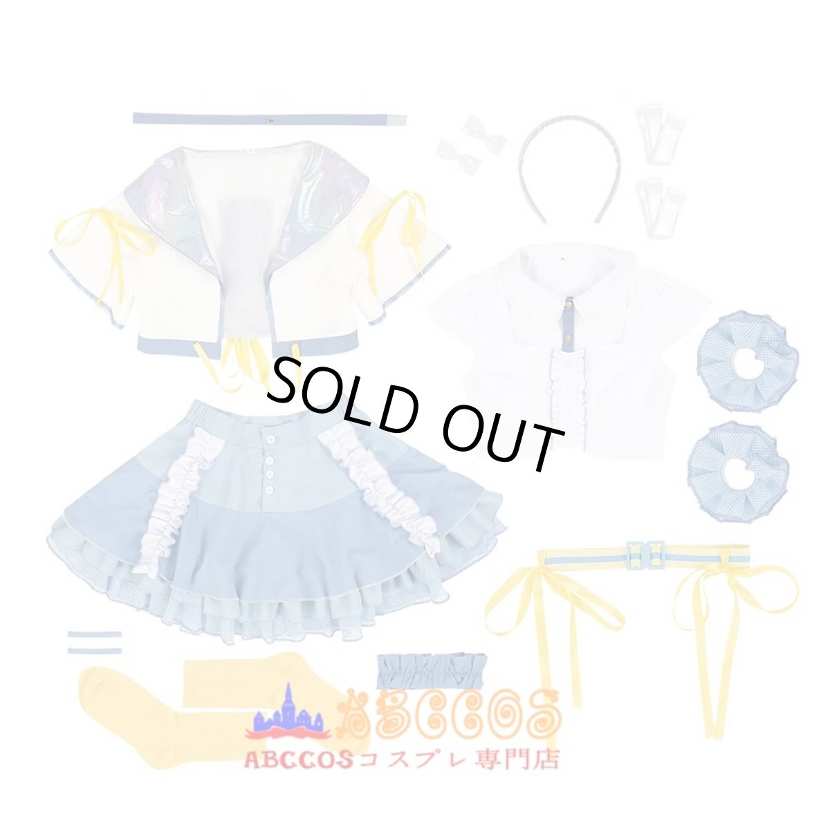 画像9: 学園アイドルマスター Gakuen IDOLM@STER 藤田ことね（ふじた ことね）コスプレ衣装 abccos製 「受注生産」 (9)