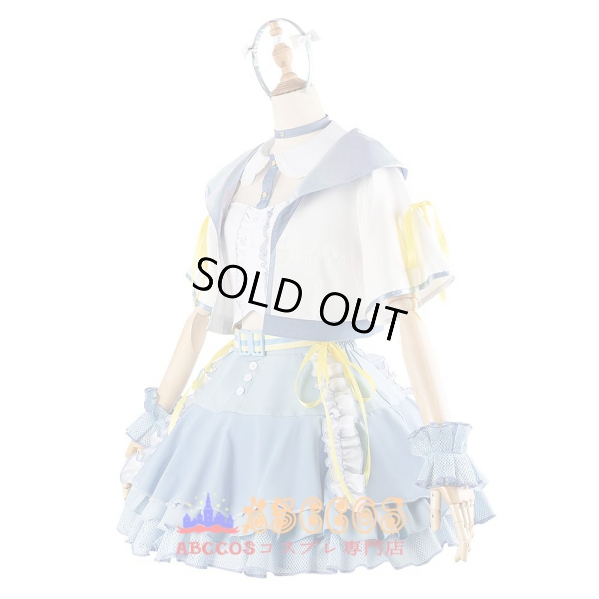 画像2: 学園アイドルマスター Gakuen IDOLM@STER 藤田ことね（ふじた ことね）コスプレ衣装 abccos製 「受注生産」 (2)