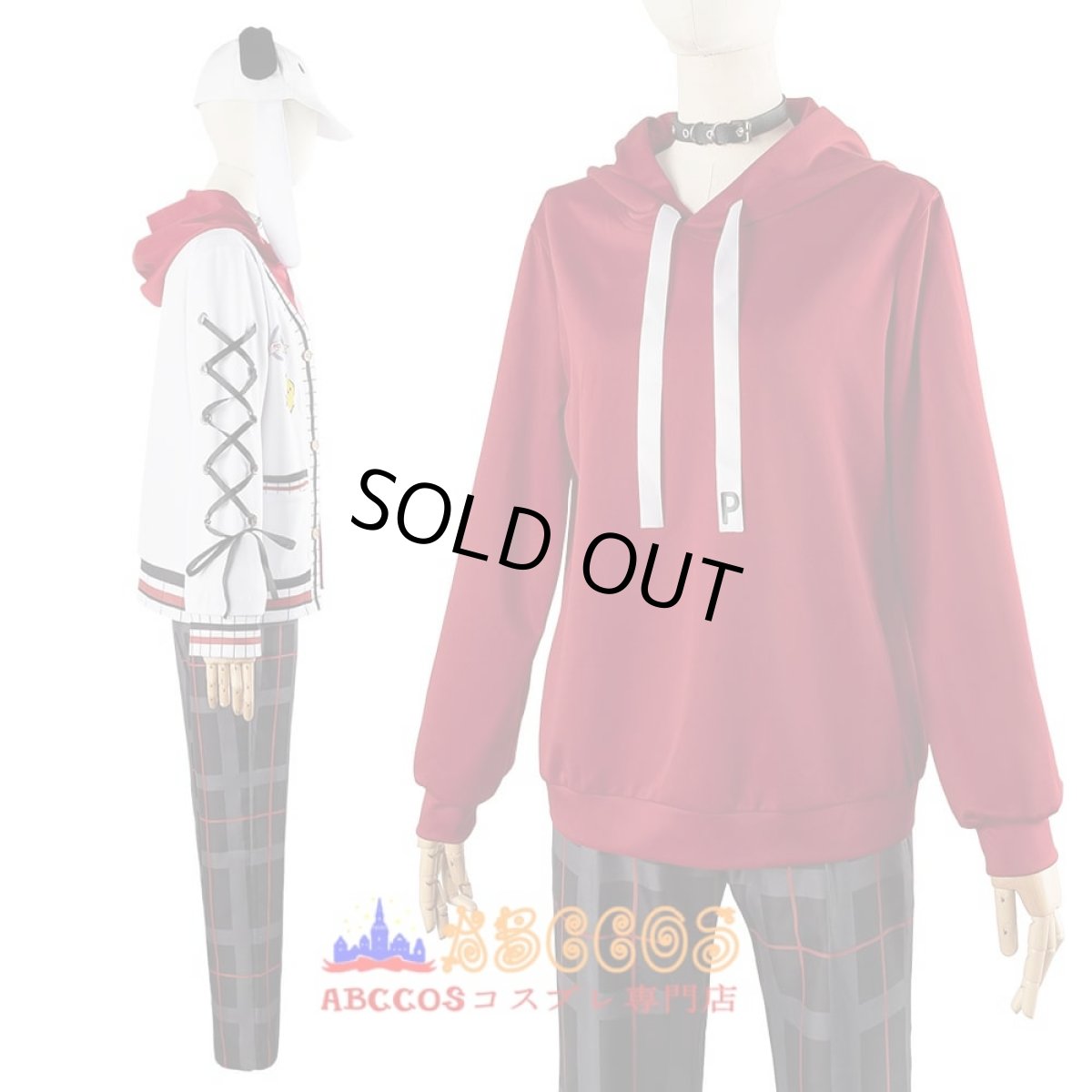 画像3: プロジェクトセカイ カラフルステージ! feat. 初音ミク×フラガリアメモリーズ サンリオ 青柳冬弥（あおやぎ とうや）コスプレ衣装 abccos製 「受注生産」 (3)