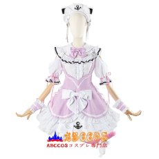 画像1: hololive ホロライブ vtuber 湊あくあ（みなと あくあ）Minato Aqua コスプレ衣装 abccos製 「受注生産」 (1)