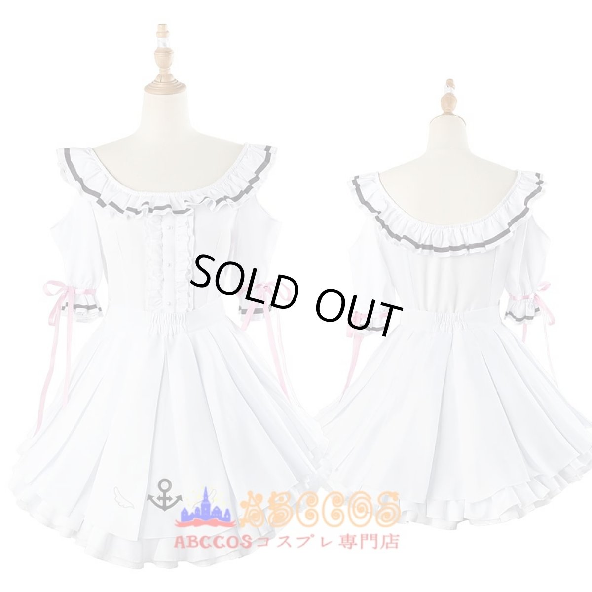 画像3: hololive ホロライブ vtuber 湊あくあ（みなと あくあ）Minato Aqua コスプレ衣装 abccos製 「受注生産」 (3)