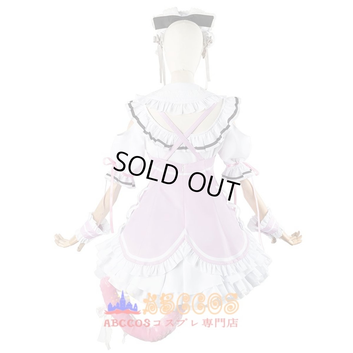 画像4: hololive ホロライブ vtuber 湊あくあ（みなと あくあ）Minato Aqua コスプレ衣装 abccos製 「受注生産」 (4)