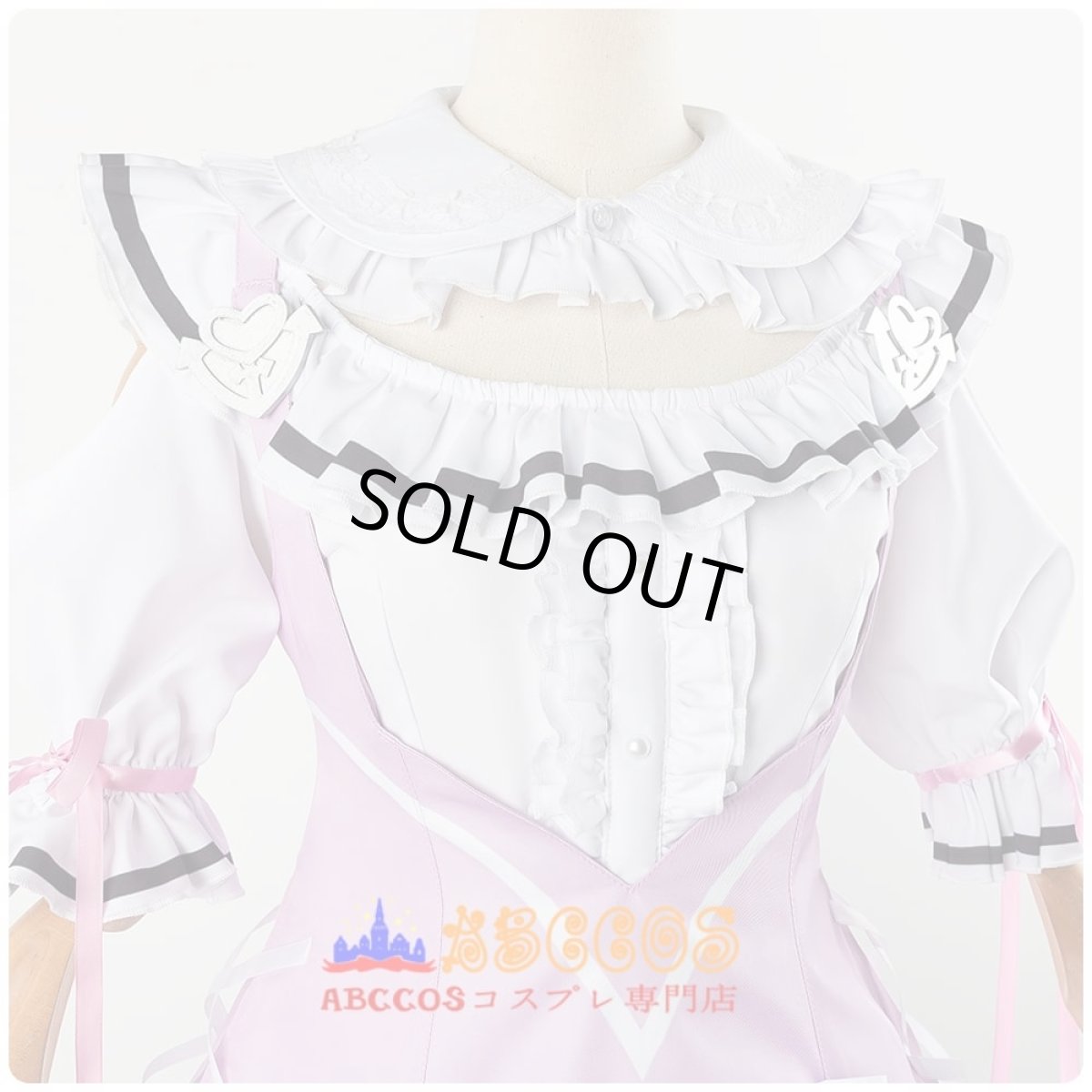 画像5: hololive ホロライブ vtuber 湊あくあ（みなと あくあ）Minato Aqua コスプレ衣装 abccos製 「受注生産」 (5)