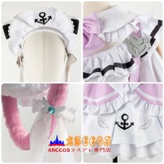 画像6: hololive ホロライブ vtuber 湊あくあ（みなと あくあ）Minato Aqua コスプレ衣装 abccos製 「受注生産」 (6)