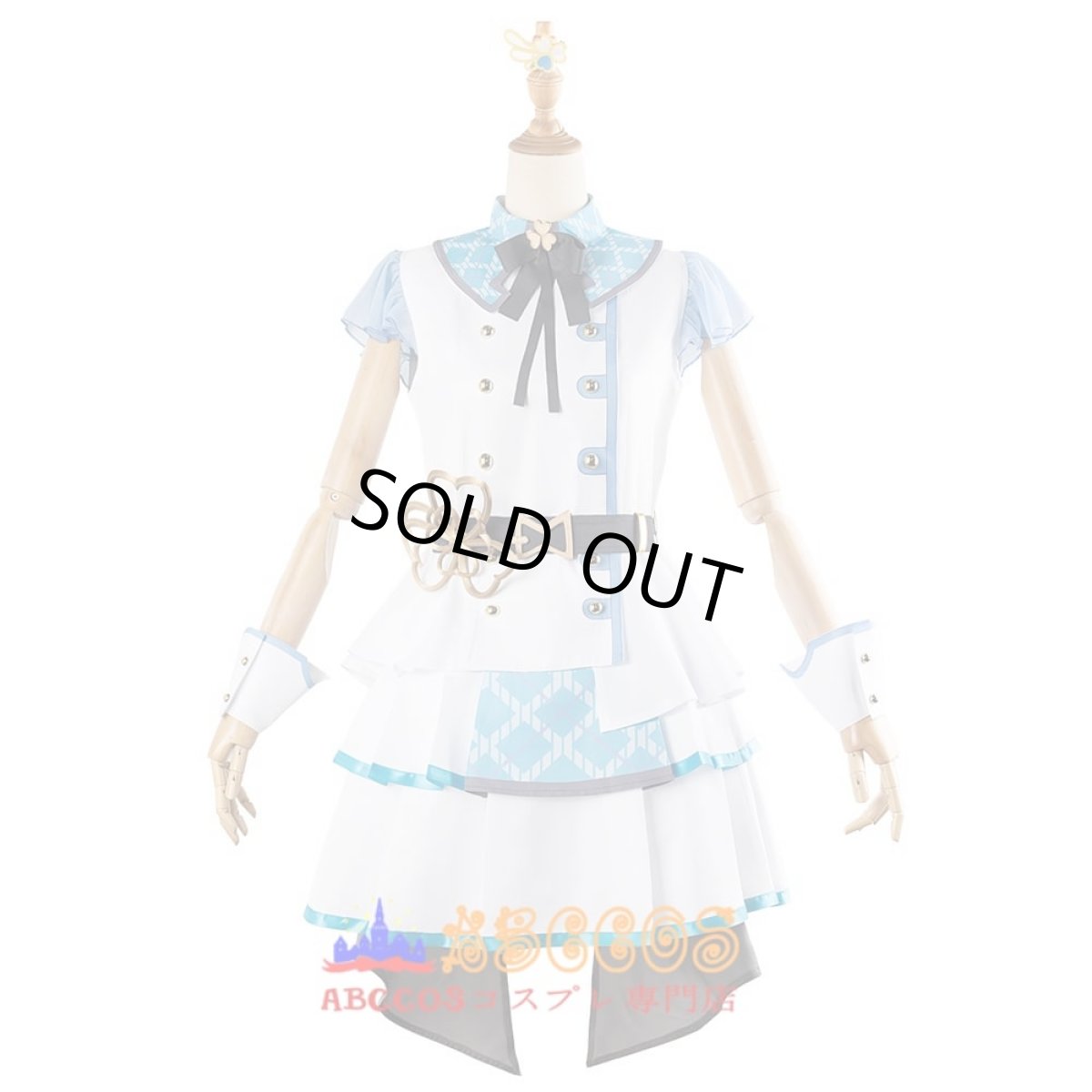 画像1: プロジェクトセカイ カラフルステージ! feat. 初音ミク Moremore jump 桐谷遥（きりたに はるか）コスプレ衣装 abccos製 「受注生産」 (1)