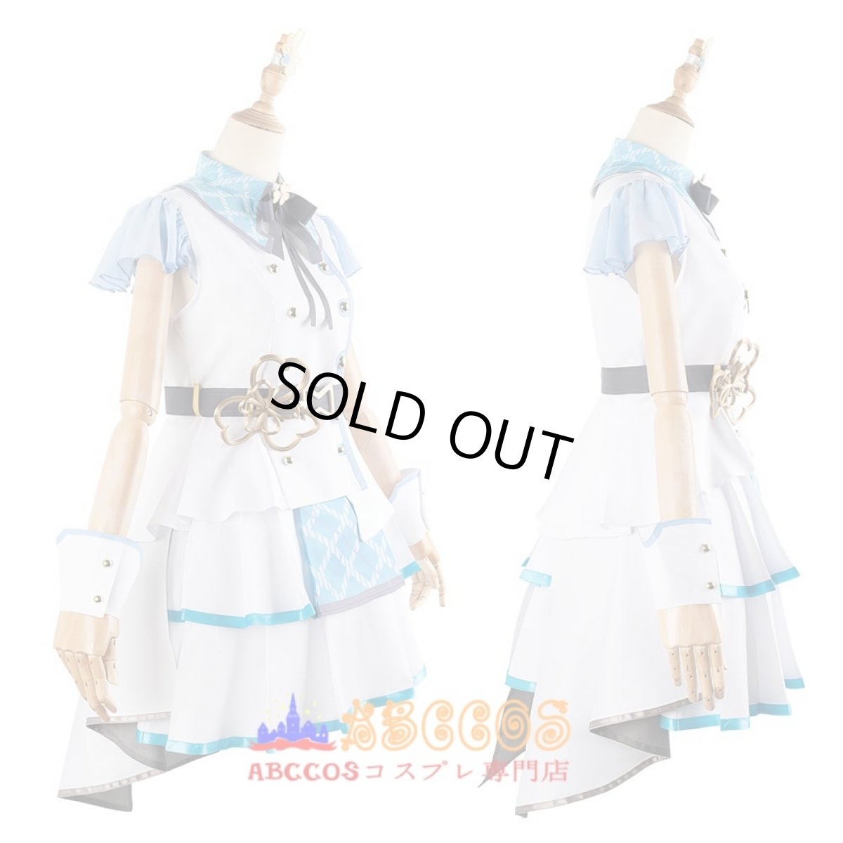 画像2: プロジェクトセカイ カラフルステージ! feat. 初音ミク Moremore jump 桐谷遥（きりたに はるか）コスプレ衣装 abccos製 「受注生産」 (2)