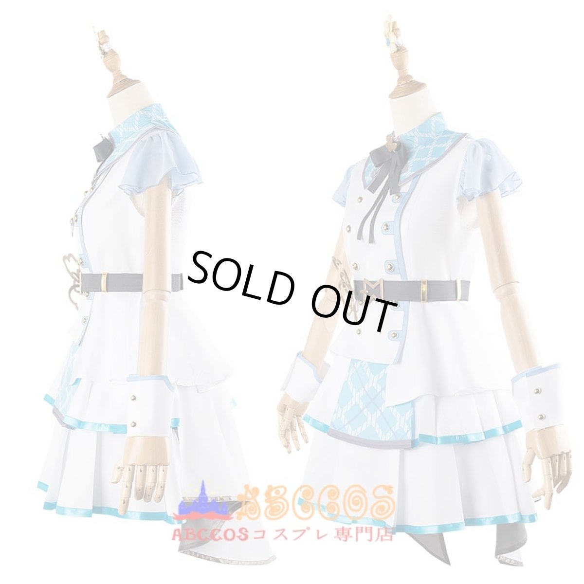 画像3: プロジェクトセカイ カラフルステージ! feat. 初音ミク Moremore jump 桐谷遥（きりたに はるか）コスプレ衣装 abccos製 「受注生産」 (3)