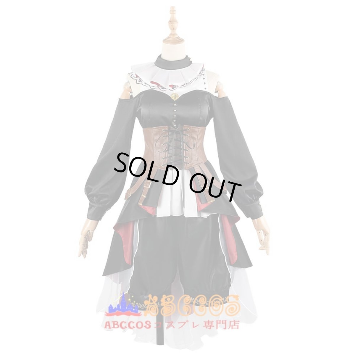 画像1: BanG Dream!／バンドリ！ 三角初華（みすみ ういか）Misumi Uika コスプレ衣装 abccos製 「受注生産」 (1)