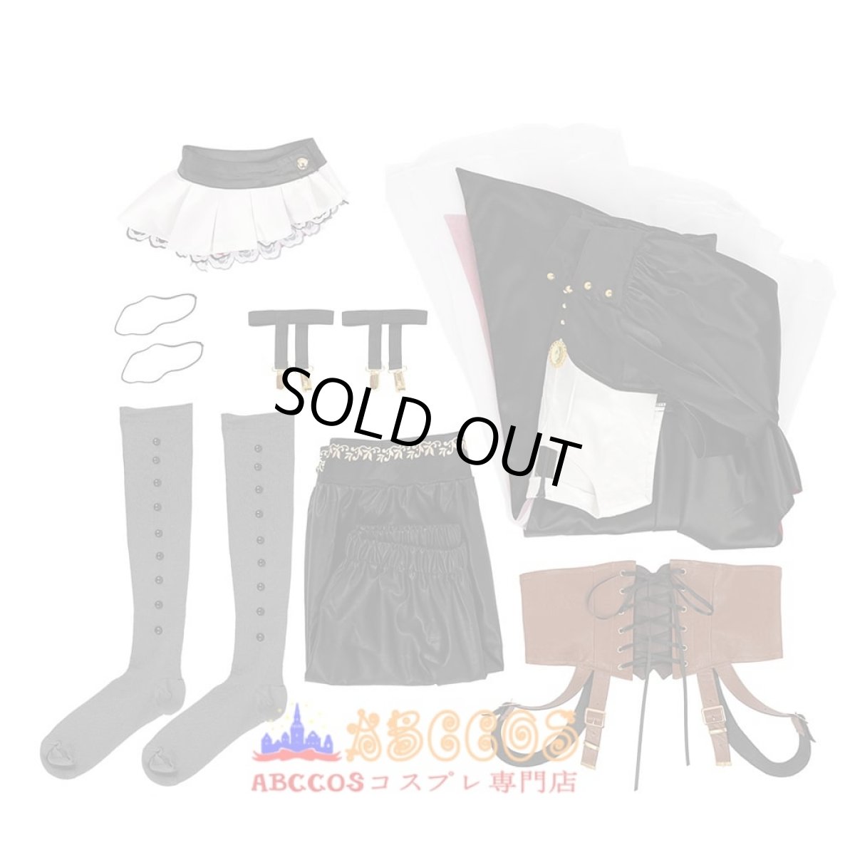 画像9: BanG Dream!／バンドリ！ 三角初華（みすみ ういか）Misumi Uika コスプレ衣装 abccos製 「受注生産」 (9)