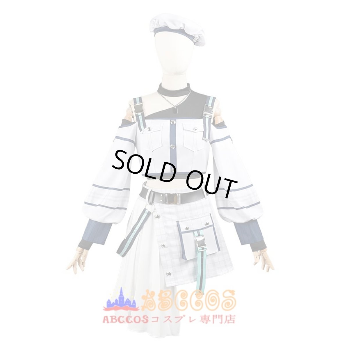 画像1: BanG Dream! It's MyGO!!!!! バンドリ！ 要楽奈（かなめ らーな）コスプレ衣装 abccos製 「受注生産」 (1)