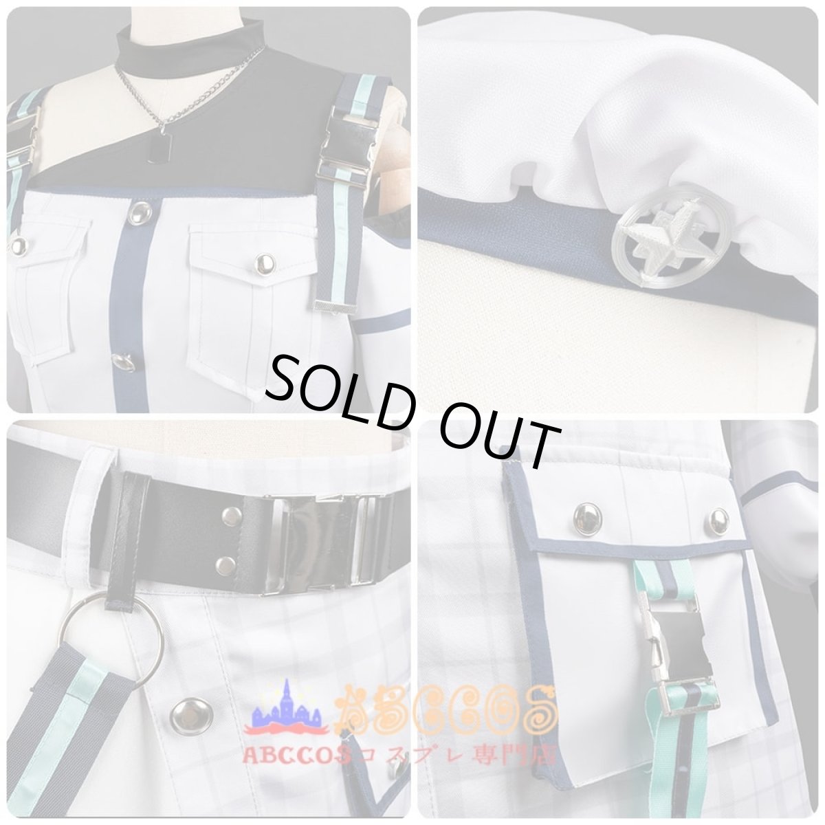 画像7: BanG Dream! It's MyGO!!!!! バンドリ！ 要楽奈（かなめ らーな）コスプレ衣装 abccos製 「受注生産」 (7)