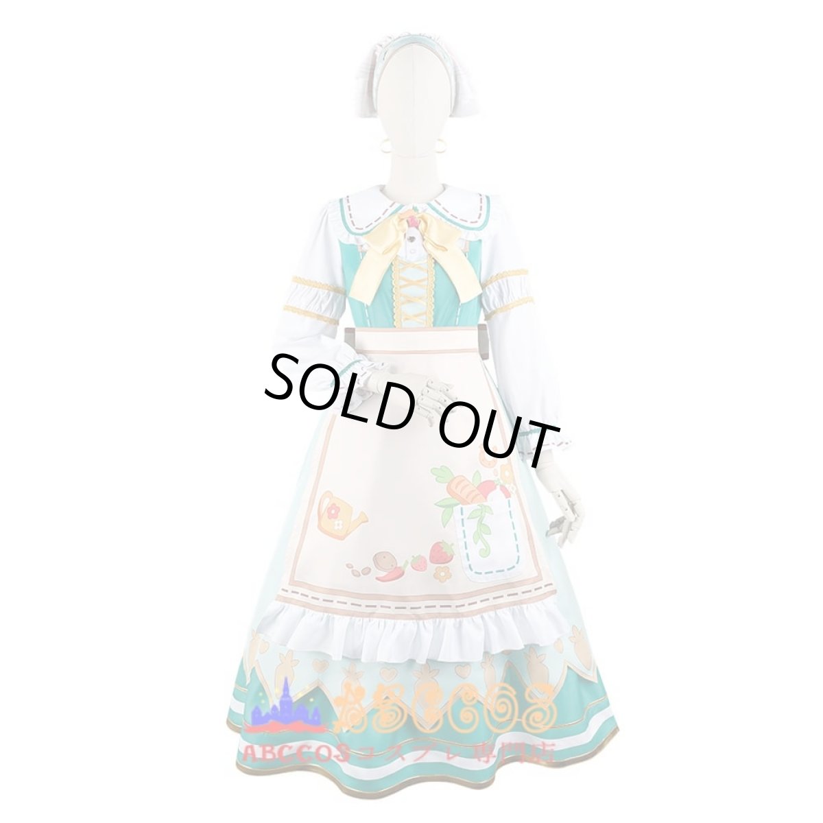 画像1: ウマ娘 プリティーダービー ライスシャワー Rice Shower コスプレ衣装 abccos製 「受注生産」 (1)