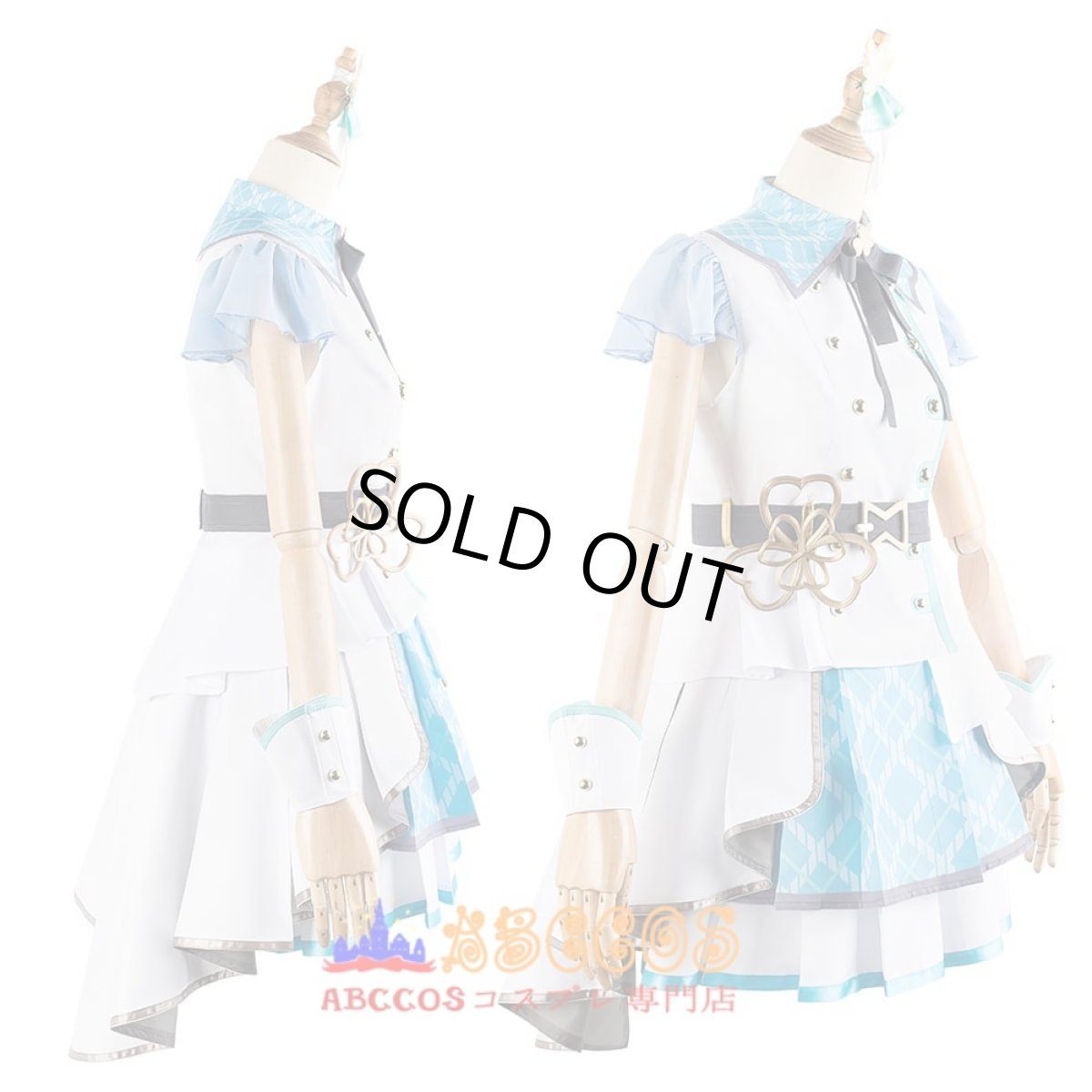 画像2: プロジェクトセカイ カラフルステージ! feat. 初音ミク 日野森雫 Moremore jump スプレ衣装 abccos製 「受注生産」 (2)