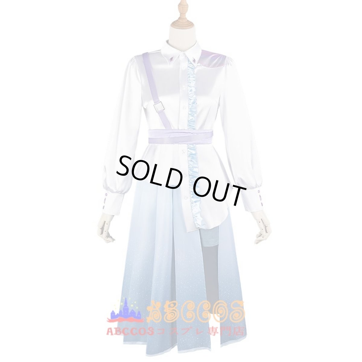 画像1: 学園アイドルマスター Mao Arimura 七瀬つむぎ コスプレ衣装 abccos製 「受注生産」 (1)