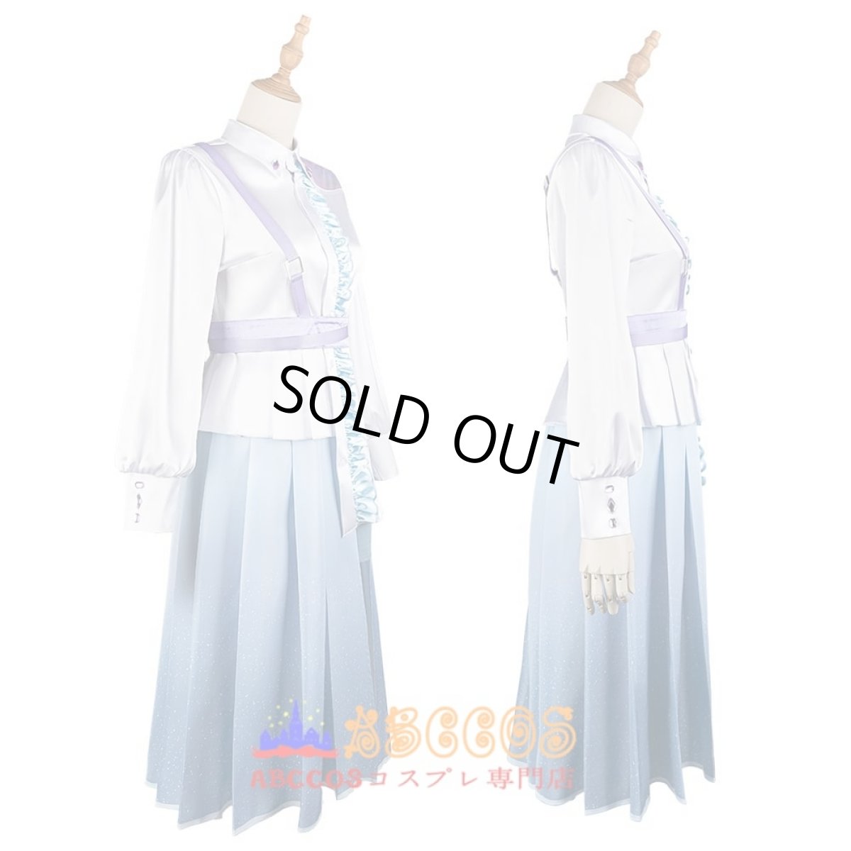 画像2: 学園アイドルマスター Mao Arimura 七瀬つむぎ コスプレ衣装 abccos製 「受注生産」 (2)