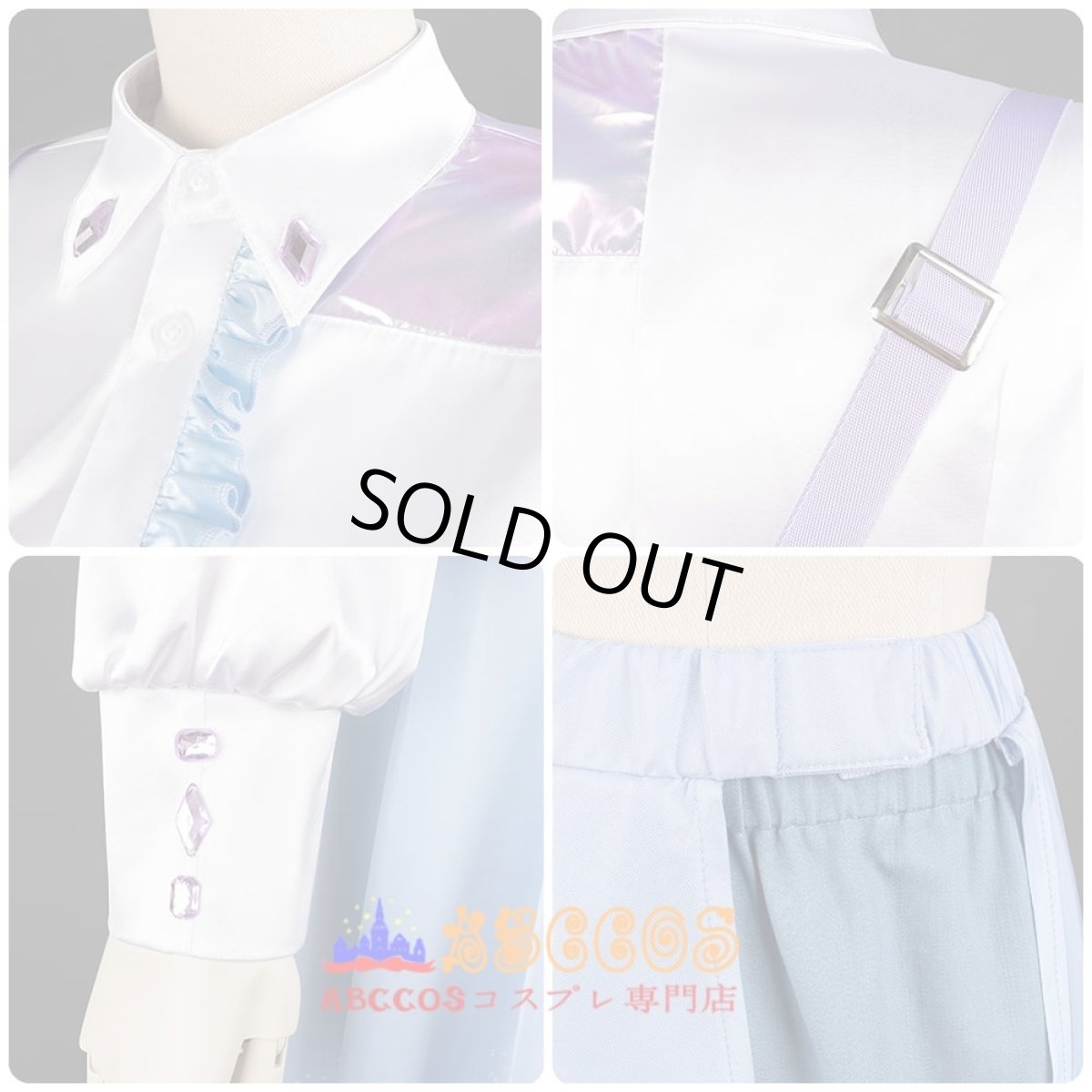 画像6: 学園アイドルマスター Mao Arimura 七瀬つむぎ コスプレ衣装 abccos製 「受注生産」 (6)