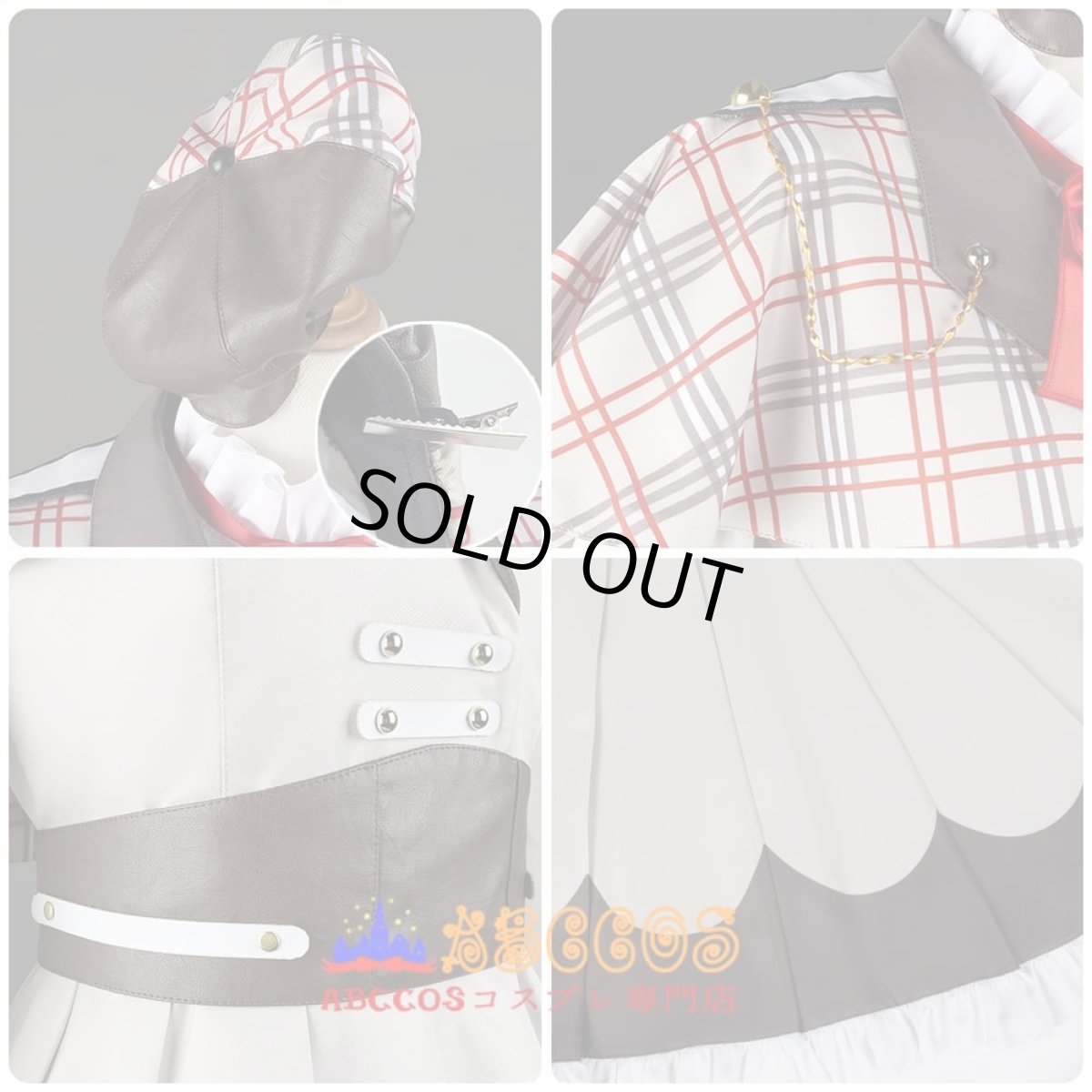 画像6: lovelive! ラブライブ！スクールアイドルフェスティバル 上原 歩夢/うえはら あゆむ  コスプレ衣装 abccos製 「受注生産」 (6)