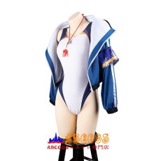 画像2: ブルーアーカイブ -Blue Archive- 尾刃 カンナ 水着 コスプレ衣装 abccos製 「受注生産」 (2)