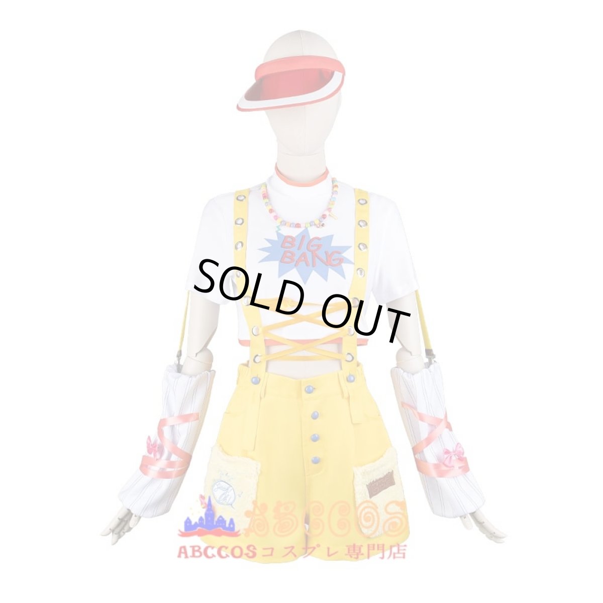 画像1: 学園アイドルマスター Gakuen IDOLM@STER 藤田ことね（ふじた ことね）Kotone コスプレ衣装 abccos製 「受注生産」 (1)