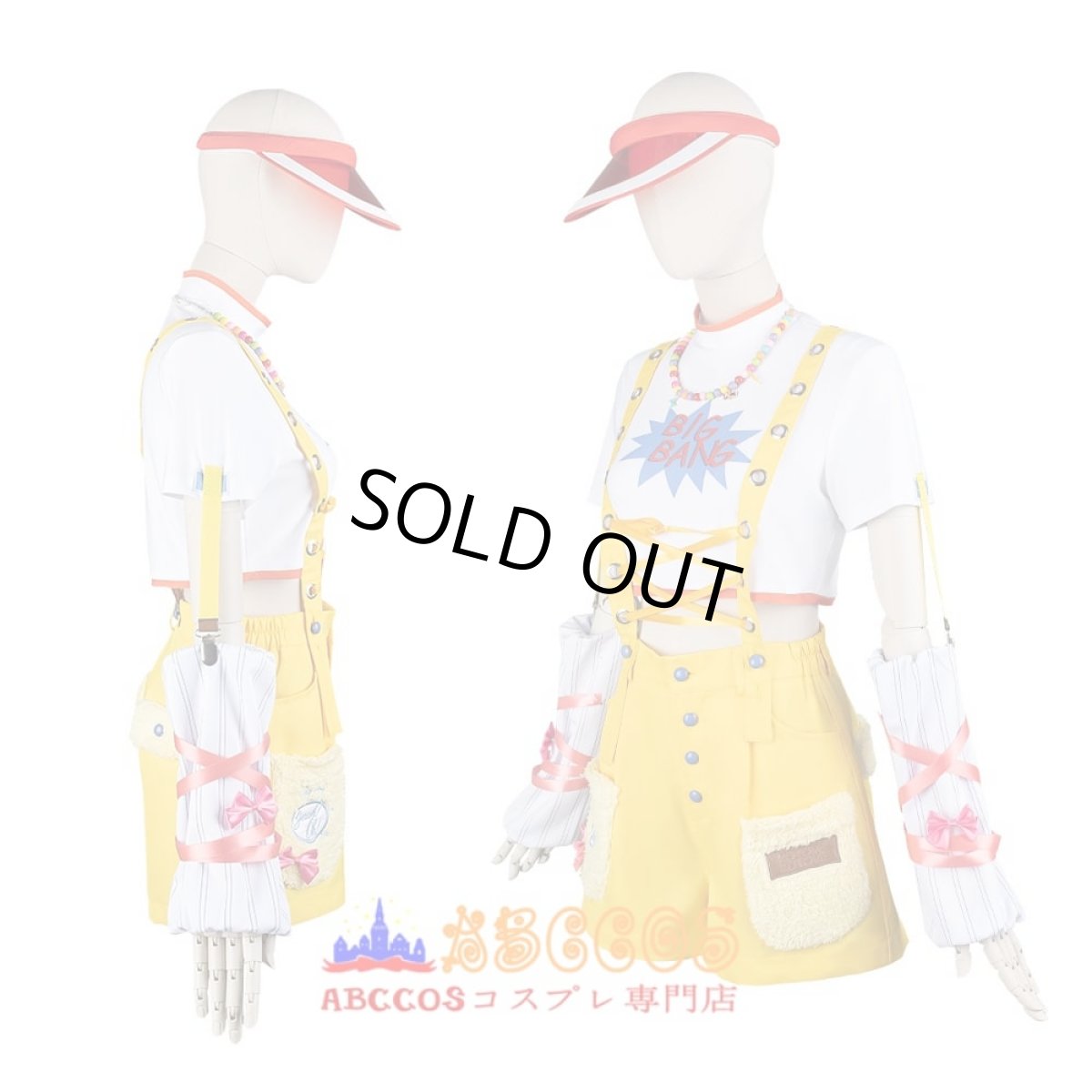 画像4: 学園アイドルマスター Gakuen IDOLM@STER 藤田ことね（ふじた ことね）Kotone コスプレ衣装 abccos製 「受注生産」 (4)