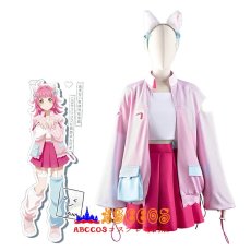 画像8: Love Live! ラブライブ！虹ヶ咲学園スクールアイドル同好会 天王寺璃奈（てんのうじ りな）コスプレ衣装 abccos製 「受注生産」 (8)