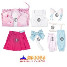 画像9: Love Live! ラブライブ！虹ヶ咲学園スクールアイドル同好会 天王寺璃奈（てんのうじ りな）コスプレ衣装 abccos製 「受注生産」 (9)