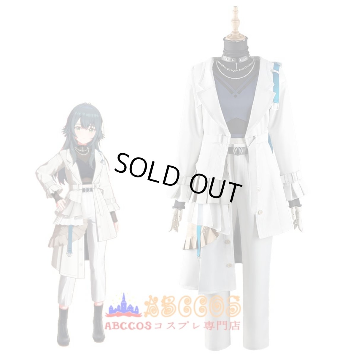 画像7: 学園アイドルマスター Gakuen IDOLM@STER 月村手毬（つきむら てまり）Tsukimura Temari コスプレ衣装 abccos製 「受注生産」 (7)